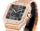 THB Factory Cartier Santos Middle East Extra-Thin 39.8mm Watches Rose Gold Full Diamonds (6)_th.jpg